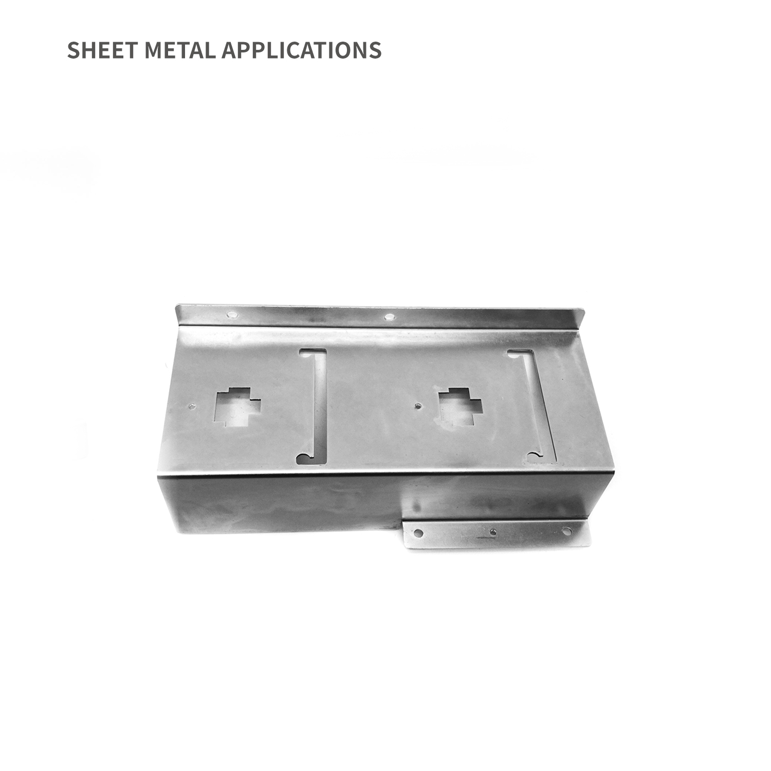 Support de tôle de sortie pour fabrication de l'enceinte métallique