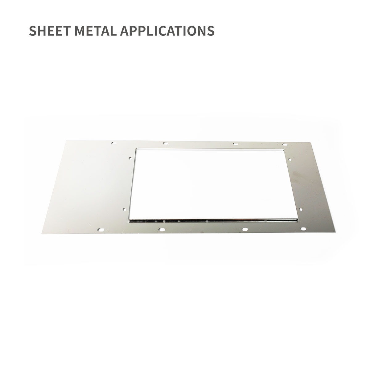 Espaceur en acier inoxydable de haute qualité de l'enceinte métallique avec rail DIN