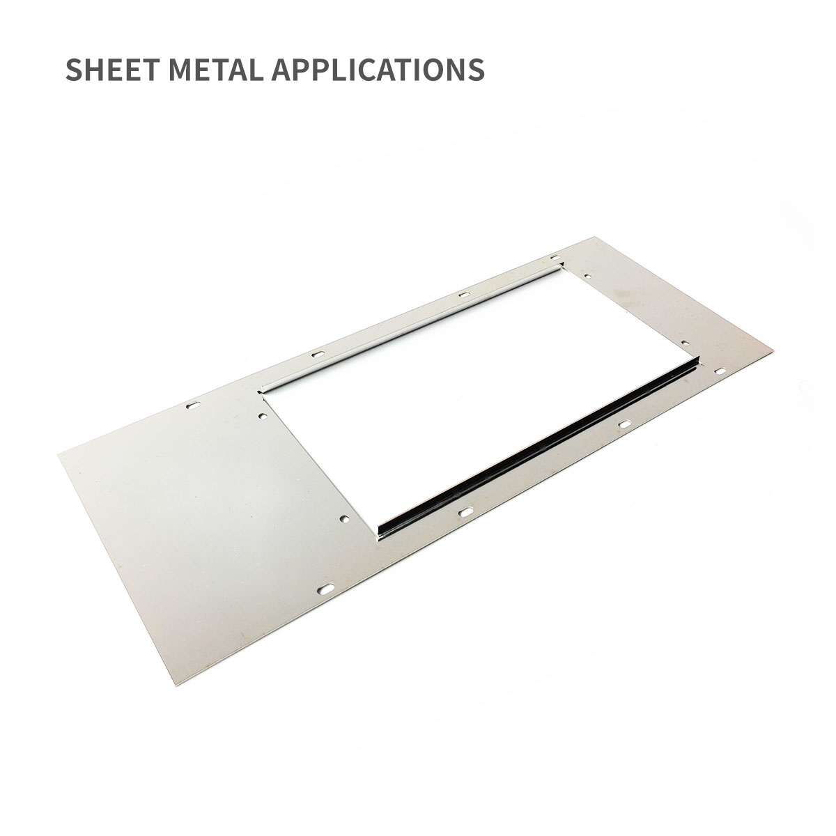 Espaceur en acier inoxydable de haute qualité de l'enceinte métallique avec rail DIN