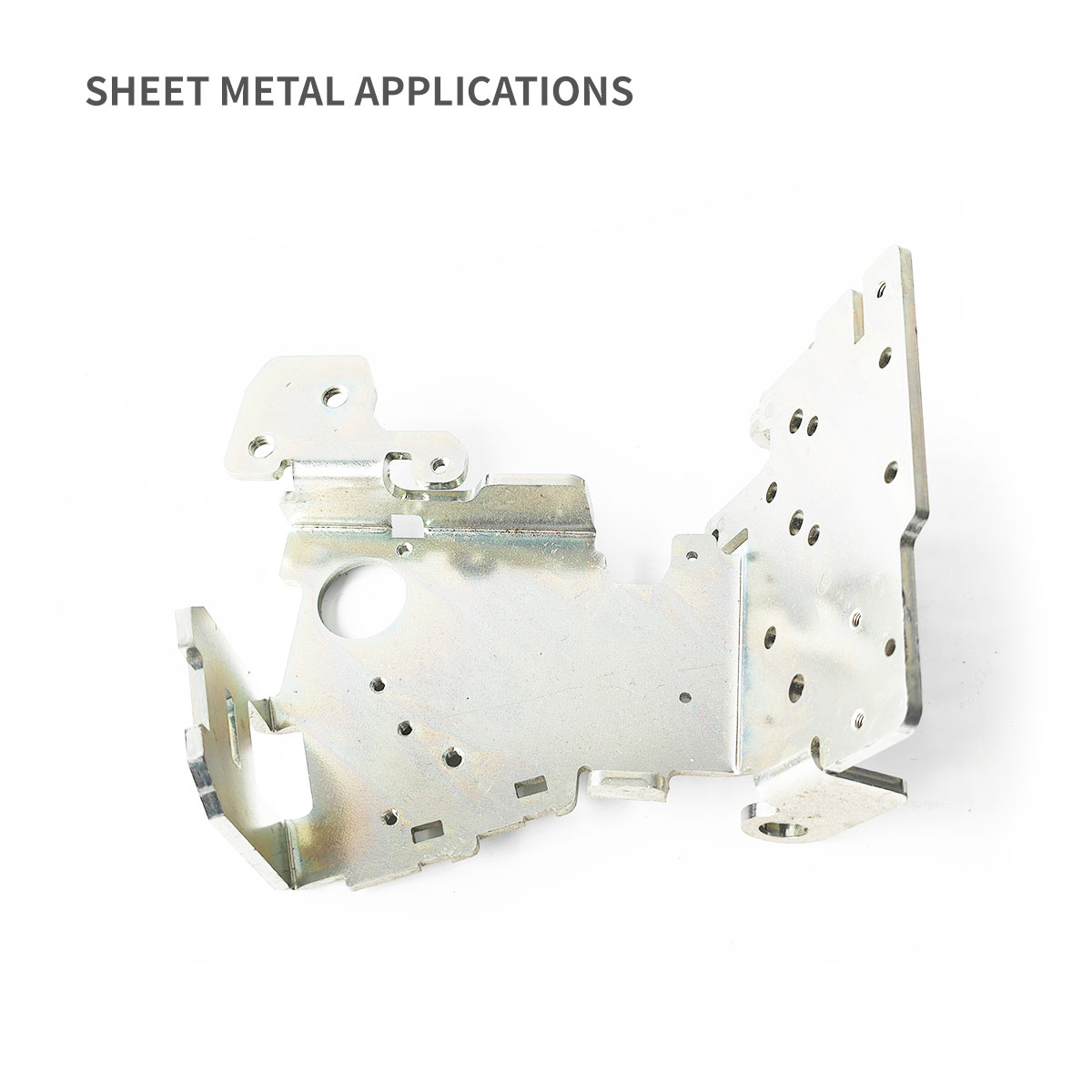 Mini base de montage pour la carte de contrôle avec une haute précision de l'enceinte métallique modulaire