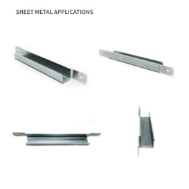 Pièce séparée du dissipateur avec une zone de touche sauvage pour le métal enceinte