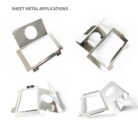 Support de montage en acier inoxydable de l'enceinte en métal en acier inoxydable, y compris le moteur