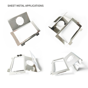 Support de montage en acier inoxydable de l'enceinte en métal en acier inoxydable, y compris le moteur