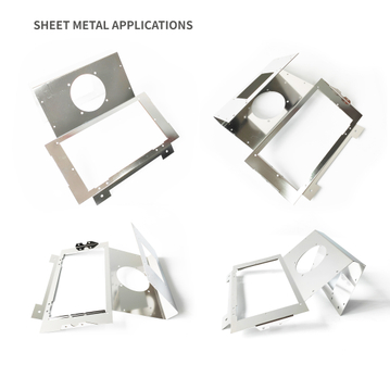 Support de montage en acier inoxydable de l'enceinte en métal en acier inoxydable, y compris le moteur