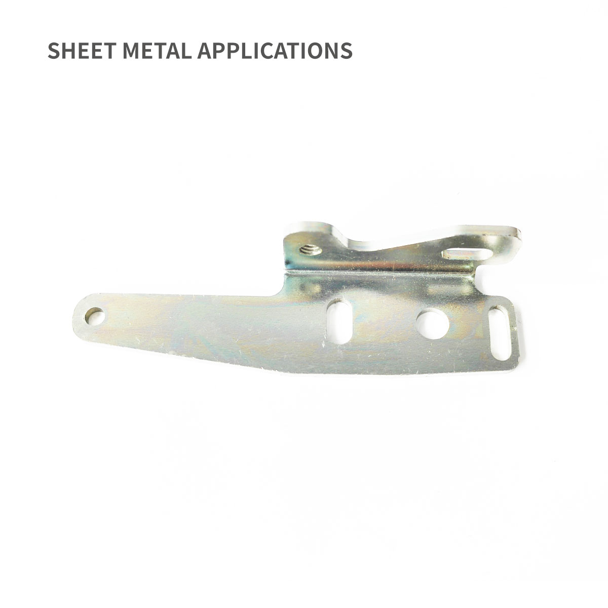 Support de montage galvanisé d'enceinte en métal perforé