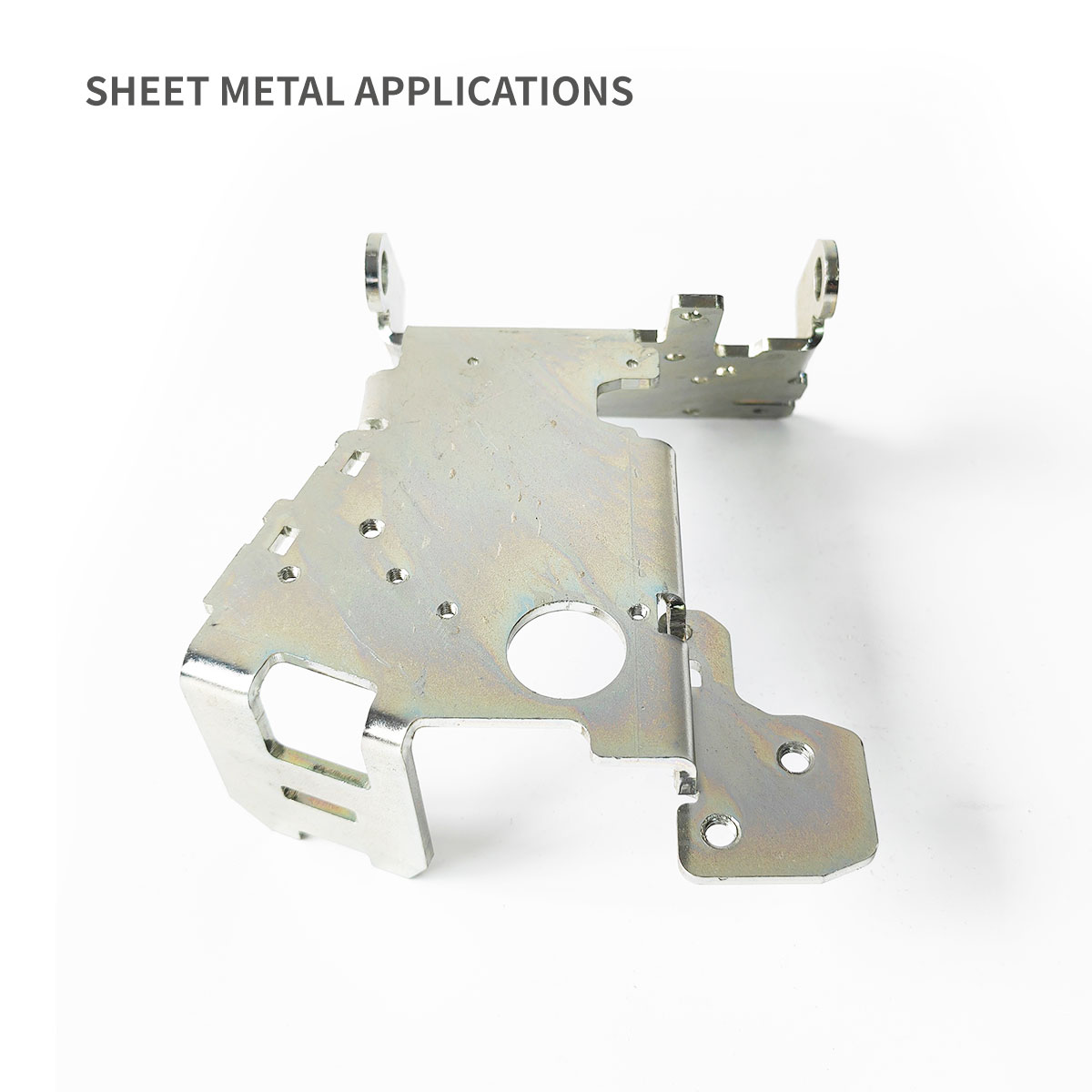 Mini base de montage pour la carte de contrôle avec une haute précision de l'enceinte métallique modulaire