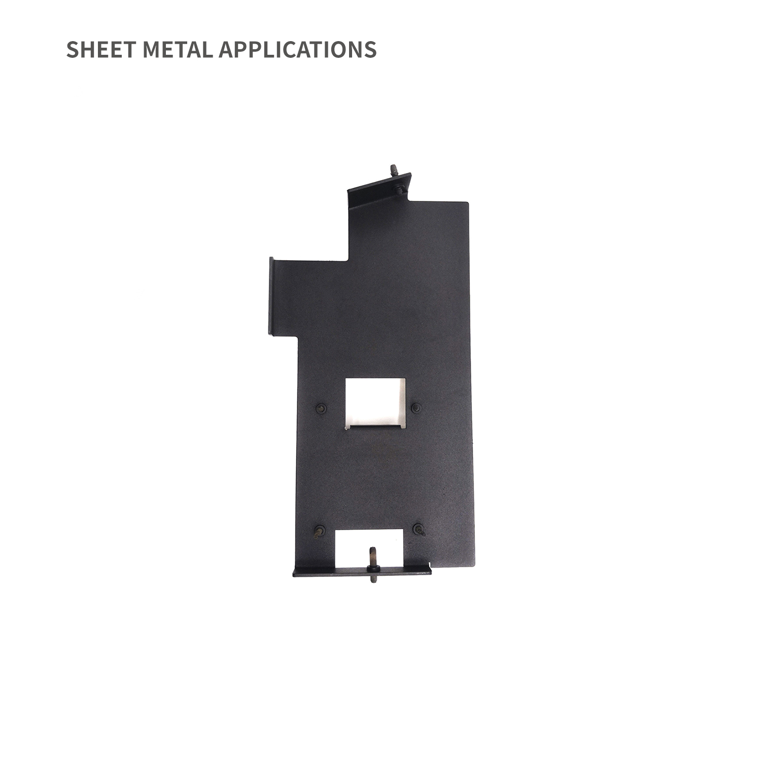 Borquette de borne en tôle pour enclos en métal.