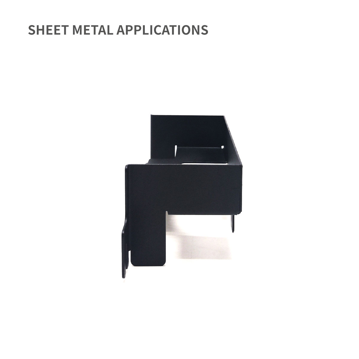 Support de moulage pour les composants de rétrogradation de l'enceinte en métal plié