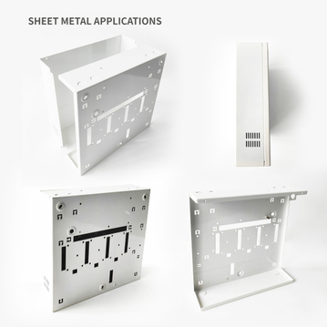 Boîte de boîtier PCB avec fil de terre pour la sécurité