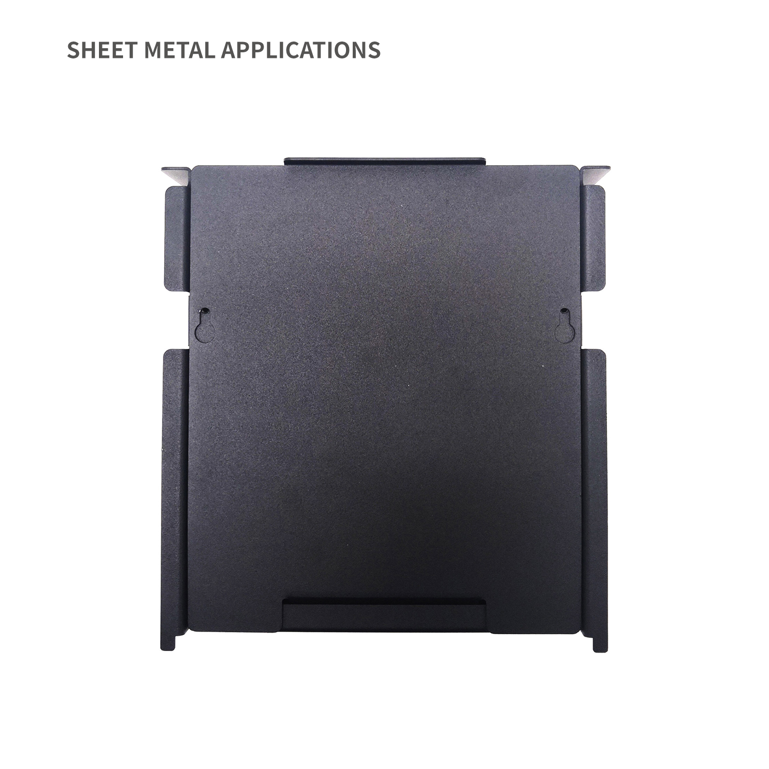 Boîte d'alimentation classique avec couvercle pour enceinte métallique isolée