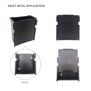 Boîte d'alimentation classique avec couvercle pour enceinte métallique isolée