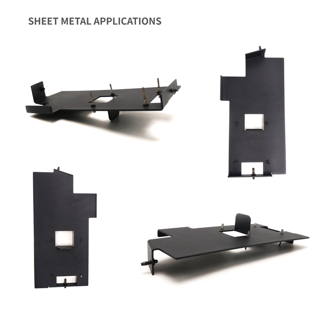 Borquette de borne en tôle pour enclos en métal.