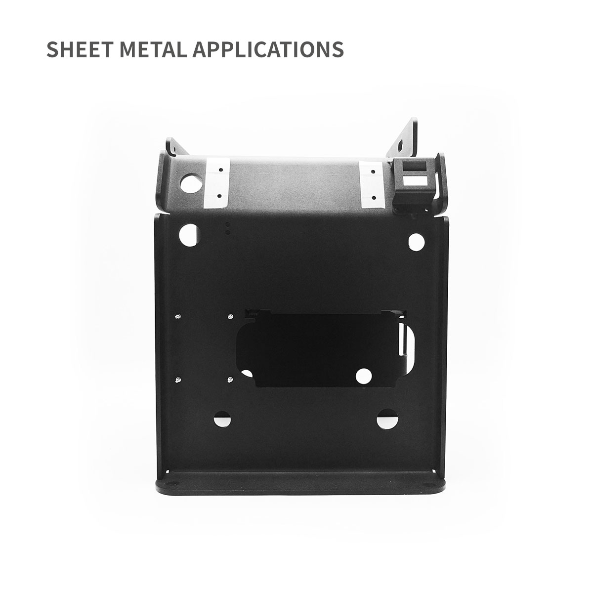 Base de châssis robuste avec une grande capacité pour l'enceinte métallique avec rail DIN